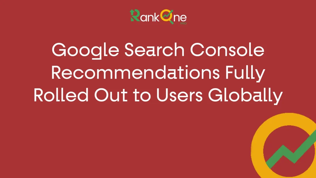 Google Search Console Recommendations